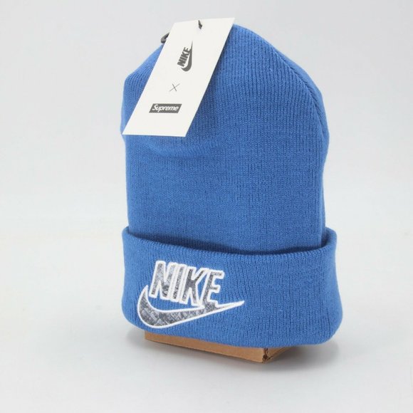 Supreme x Nike Beanie Swoosh Snakeskin Spring 2021 Hat SN-0524N-0201 main image 6